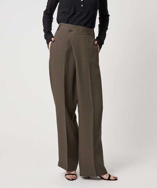 パンツ　ユナイテッドアローズ コンテ conte＞ラップ ワイドパンツ（その他パンツ）｜conte（コンテ