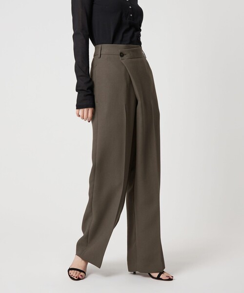 セール】＜conte＞ラップ ワイドパンツ（その他パンツ）｜conte