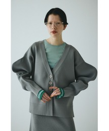 HeRIN.CYE | Mountain sleeve cardigan　　マウンテンスリーブカーディガン(カーディガン/ボレロ)