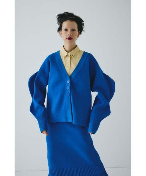 Mountain sleeve cardigan マウンテンスリーブカーディガン