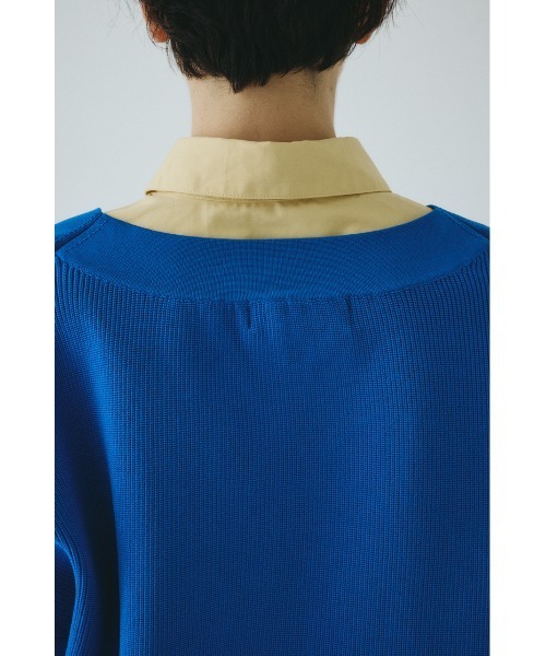 HeRIN.CYE(ヘリンドットサイ)の「Mountain sleeve cardigan マウンテンスリーブカーディガン(カーディガン/ボレロ・レディース・ブラック/ブルー/グレー・FREE)」の13枚目の写真