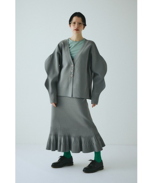 Mountain sleeve cardigan マウンテンスリーブカーディガン