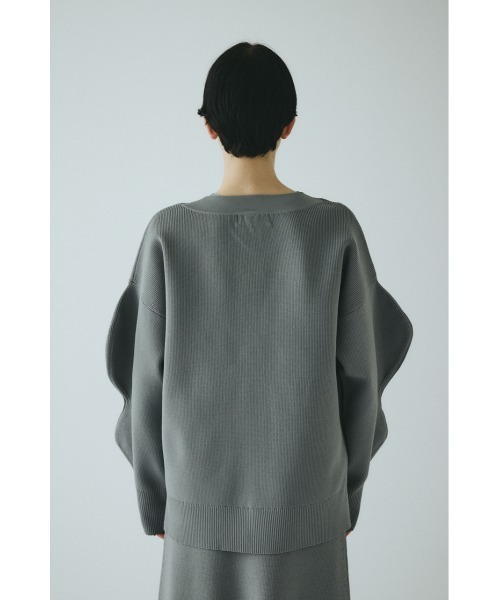 Mountain sleeve cardigan マウンテンスリーブカーディガン