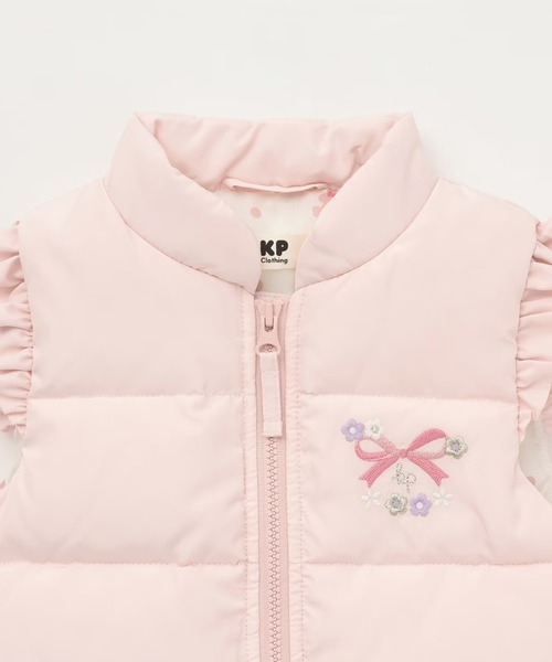 セール】フリル ダウンベスト（ダウンベスト）｜KP（ケーピー）の