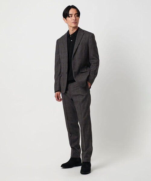 BEAUTY&YOUTH UNITED ARROWS(ビューティーアンドユースユナイテッドアローズ)の「ストレッチ サキソニー ノープリーツ スリム パンツ NO.1 セットアップ対応(スラックス・メンズ・ネイビー/その他1/ダークブラウン/ダークグレー・M/L/XL/S)」の15枚目の写真