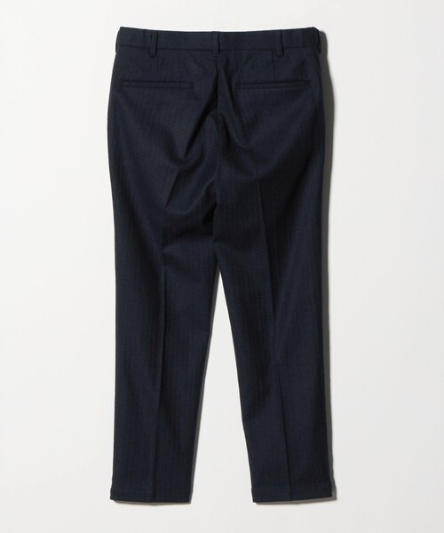 ストレッチ サキソニー ノープリーツ スリム パンツ NO.1 セットアップ