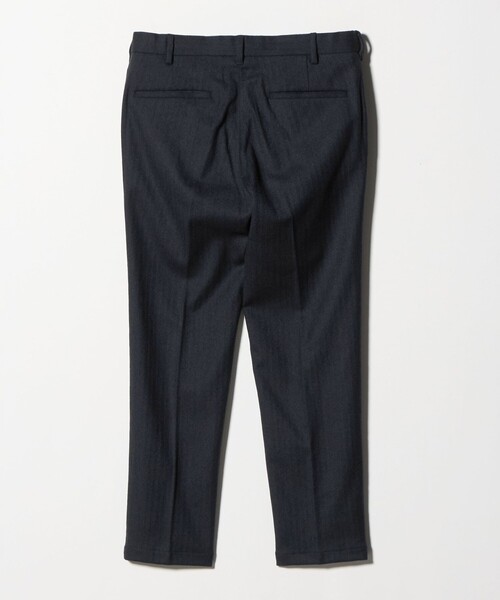 ストレッチ サキソニー ノープリーツ スリム パンツ NO.1 セットアップ