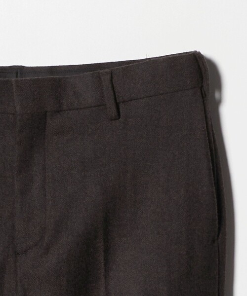 ストレッチ サキソニー ノープリーツ スリム パンツ NO.1 セットアップ