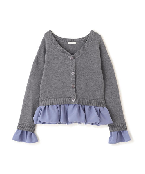 PROPORTION BODY DRESSING(プロポーションボディドレッシング)の「<ウォッシャブル>バルーンペプラムニット / 1215270103(ニット/セーター・レディース・グレー系その他/ホワイト系その他・FREE)」の15枚目の写真