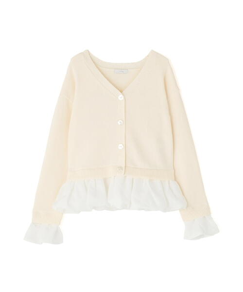 PROPORTION BODY DRESSING(プロポーションボディドレッシング)の「<ウォッシャブル>バルーンペプラムニット / 1215270103(ニット/セーター・レディース・グレー系その他/ホワイト系その他・FREE)」の17枚目の写真