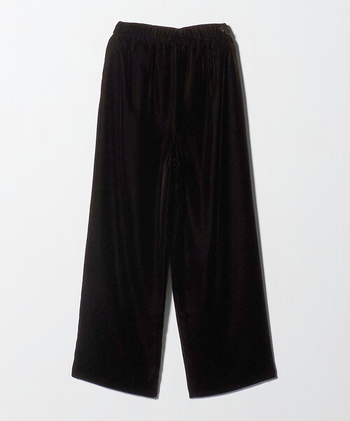 UNITED ARROWS（ユナイテッドアローズ）の「ベルベット イージー パンツ（その他パンツ・レディース・ブラック/ダークブラウン/ネイビー・36/38）」の17枚目の写真