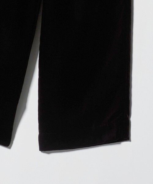 UNITED ARROWS（ユナイテッドアローズ）の「ベルベット イージー パンツ（その他パンツ・レディース・ブラック/ダークブラウン/ネイビー・36/38）」の21枚目の写真