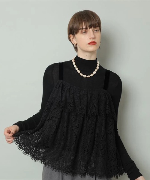 CADUNE（カデュネ）の「イレヘムレースキャミ（シャツ/ブラウス）」 - WEAR