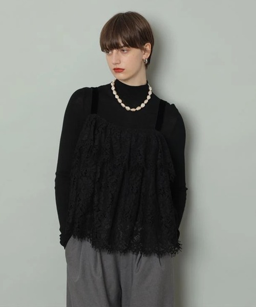 CADUNE（カデュネ）の「イレヘムレースキャミ（シャツ/ブラウス）」 - WEAR