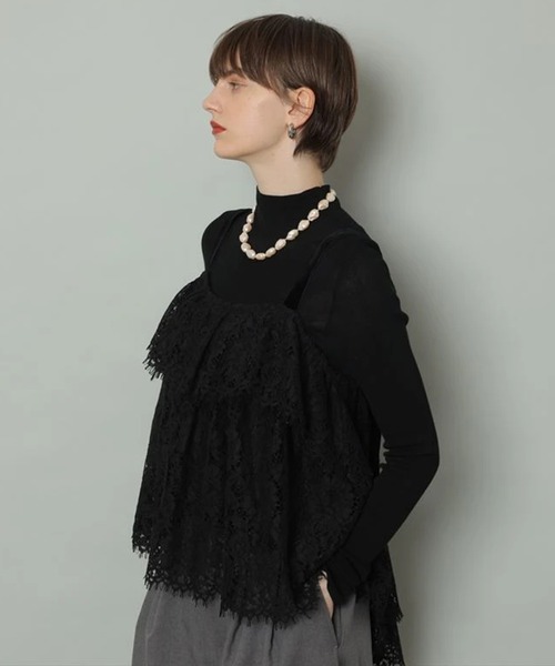 CADUNE（カデュネ）の「イレヘムレースキャミ（シャツ/ブラウス）」 - WEAR