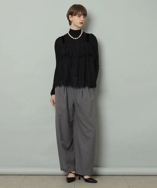 CADUNE（カデュネ）の「イレヘムレースキャミ（シャツ/ブラウス）」 - WEAR