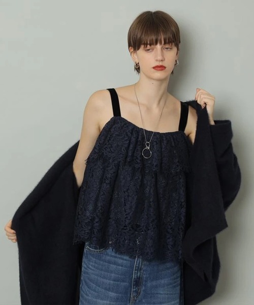 CADUNE（カデュネ）の「イレヘムレースキャミ（シャツ/ブラウス）」 - WEAR