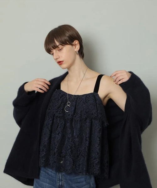 CADUNE（カデュネ）の「イレヘムレースキャミ（シャツ/ブラウス）」 - WEAR