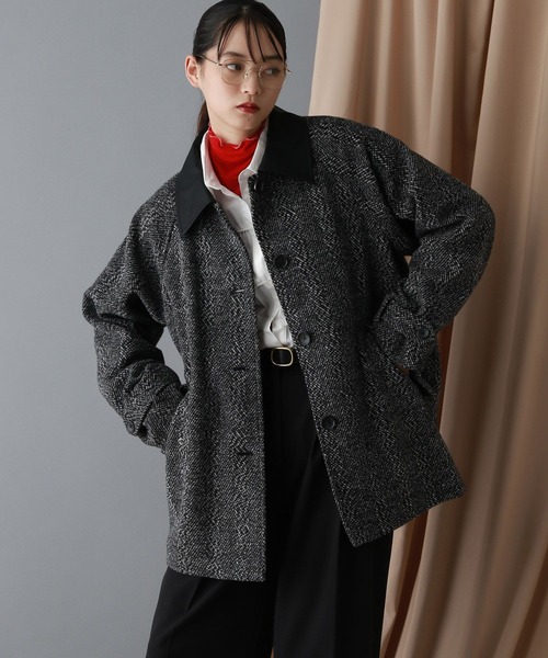ツイードミドルコート（ブルゾン）｜RAGEBLUE（レイジブルー）の