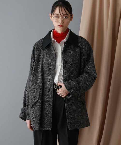 セール】ツイードミドルコート（ブルゾン）｜RAGEBLUE（レイジブルー