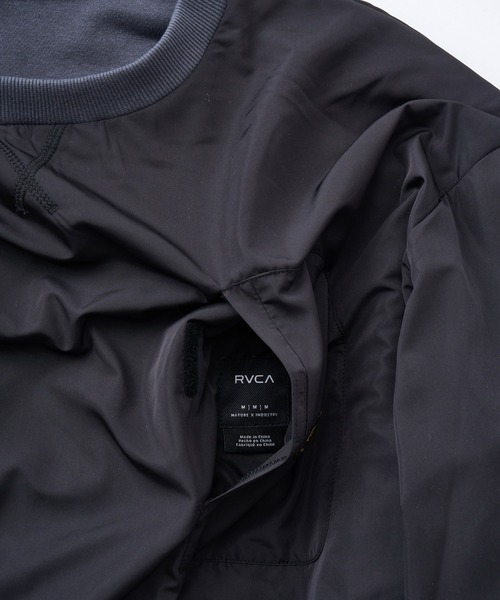 RVCA(ルーカ)の「RVCA メンズ METAL URGY ZIP HD パーカー 【2025年秋冬モデル】 @autumn/ルーカバックプリントジップアップフードパーカー・フーディー(パーカー・メンズ・オフホワイト/ブラック/ブラウン系その他・SMALL/MEDIUM/LARGE/X-LARGE)」の8枚目の写真