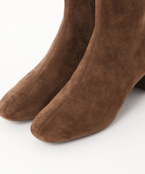 LOWRYS FARM（ローリーズファーム）の「ストレッチヒールブーツ 595457（ブーツ・レディース・ブラウン/ブラウン系その他/ブラック・LARGE/MEDIUM）」の7枚目の写真