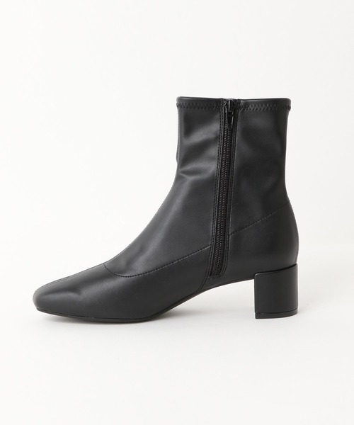 LOWRYS FARM（ローリーズファーム）の「ストレッチヒールブーツ 595457（ブーツ・レディース・ブラウン/ブラウン系その他/ブラック・LARGE/MEDIUM）」の8枚目の写真