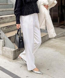 NOLLEY’S | フラノセミワイドパンツ(その他パンツ)