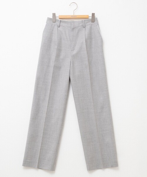 NOLLEY’S(ノーリーズ)の「フラノセミワイドパンツ(その他パンツ・レディース・オフホワイト/グレー/ライトグレー・34/36/38)」の15枚目の写真