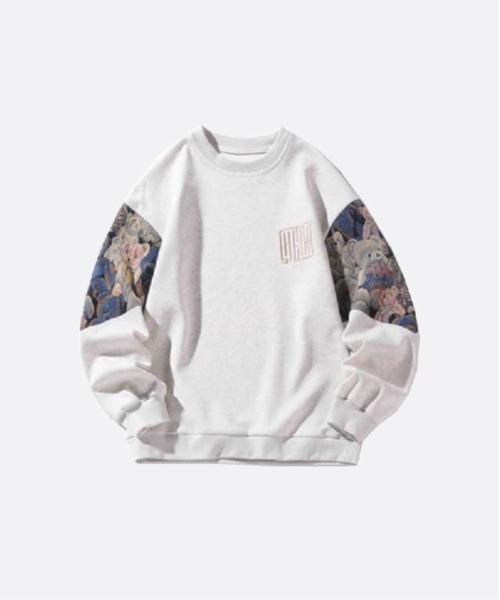 U:UME(ユーム)の「Funny Bear Sweat(スウェット・メンズ・ブラウン/ブラック/グレー・XX-LARGE/X-LARGE/LARGE/MEDIUM)」の2枚目の写真