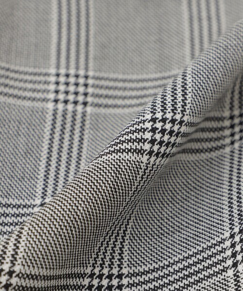 CAST:（キャストコロン）の「【CAST COLON】ツータックチェックイージーパンツ（その他パンツ・レディース・グレー/ベージュ・S/M）」の12枚目の写真