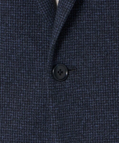 A DAY IN THE LIFE UNITED ARROWS(アデイインザライフユナイテッドアローズ)の「メランジ ジャージーチェック 2ボタン ジャケット-セットアップ対応-<A DAY IN THE LIFE>(テーラードジャケット・メンズ・ダークグレー/モカ/ネイビー・M/L/S/XL)」の20枚目の写真