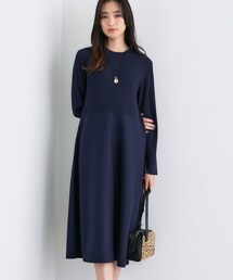 ネイビー」に該当するワンピース（ウール・ニット）ファッション通販