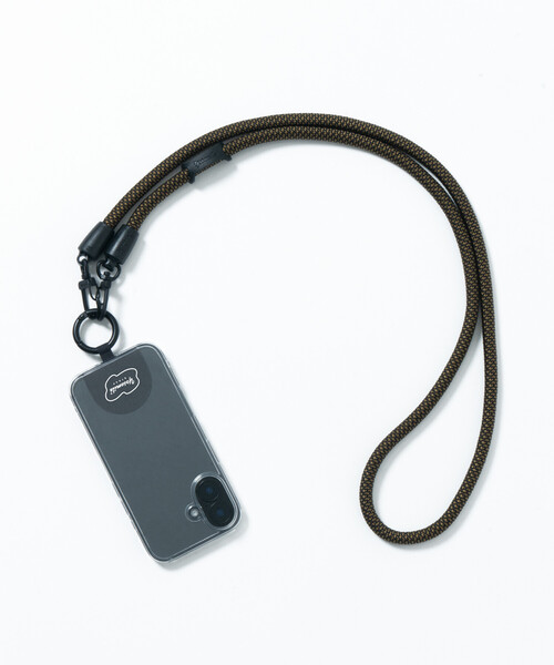 FREAK'S STORE(フリークスストア)の「YOSEMITE STRAP/ヨセミテストラップ YOSEMITE 2WAY STRAP G FS KYOTO(スマホグッズ・メンズ・ブラック・ONE SIZE)」の5枚目の写真