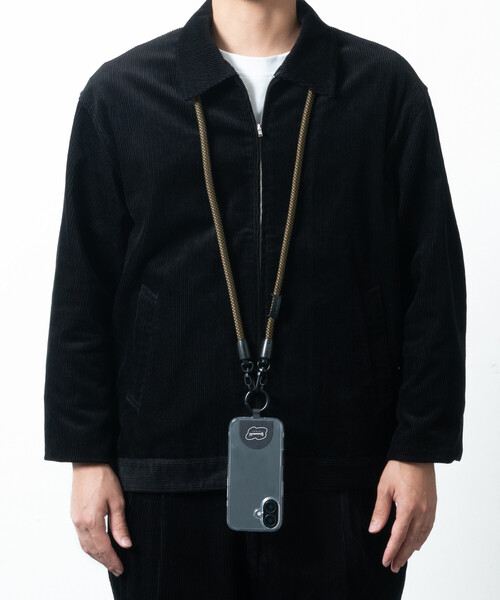 FREAK'S STORE(フリークスストア)の「YOSEMITE STRAP/ヨセミテストラップ YOSEMITE 2WAY STRAP G FS KYOTO(スマホグッズ・メンズ・ブラック・ONE SIZE)」の9枚目の写真