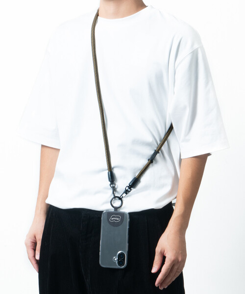 FREAK'S STORE(フリークスストア)の「YOSEMITE STRAP/ヨセミテストラップ YOSEMITE 2WAY STRAP G FS KYOTO(スマホグッズ・メンズ・ブラック・ONE SIZE)」の10枚目の写真