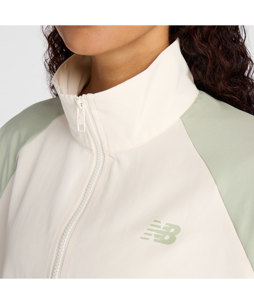 NEW BALANCE（ニューバランス）の「ニューバランス New Balance グラフィック ウーブンジャケット_（その他アウター・レディース・ベージュ/ブラック・S/M/L/XL）」の10枚目の写真