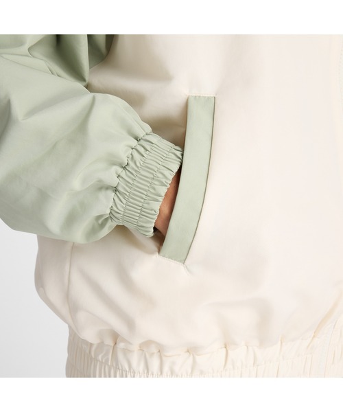 NEW BALANCE（ニューバランス）の「ニューバランス New Balance グラフィック ウーブンジャケット_（その他アウター・レディース・ベージュ/ブラック・S/M/L/XL）」の9枚目の写真