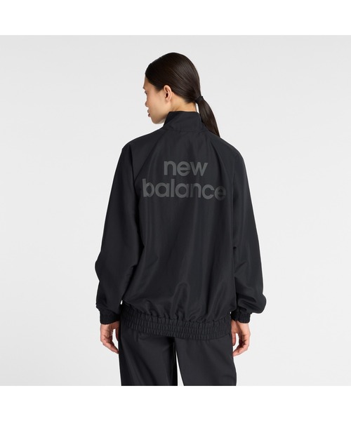 NEW BALANCE（ニューバランス）の「ニューバランス New Balance グラフィック ウーブンジャケット_（その他アウター・レディース・ベージュ/ブラック・S/M/L/XL）」の7枚目の写真