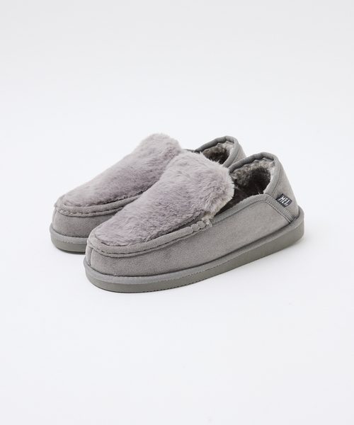 abahouse mavie(アバハウスマヴィ)の「MEI FUR MOCCASIN SHOES(スリッポン・レディース・ブラック/グレー/キャメル・40/38)」の7枚目の写真