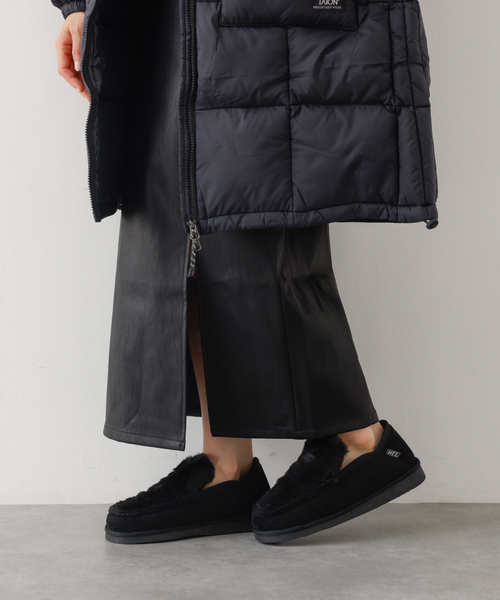 abahouse mavie(アバハウスマヴィ)の「MEI FUR MOCCASIN SHOES(スリッポン・レディース・ブラック/グレー/キャメル・40/38)」の11枚目の写真