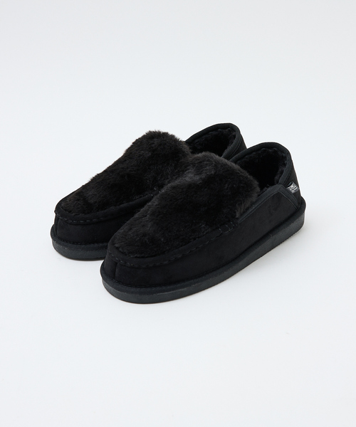 abahouse mavie(アバハウスマヴィ)の「MEI FUR MOCCASIN SHOES(スリッポン・レディース・ブラック/グレー/キャメル・40/38)」の12枚目の写真