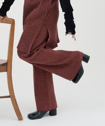 CIAOPANIC TYPY | 【PON企画】スタイルアップモールニットフレアパンツ(その他パンツ)