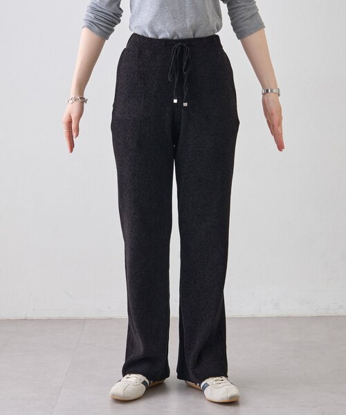 セール】【PON企画】スタイルアップモールニットフレアパンツ（その他