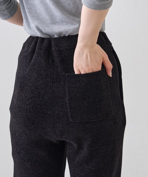 PON企画】スタイルアップモールニットフレアパンツ（その他パンツ