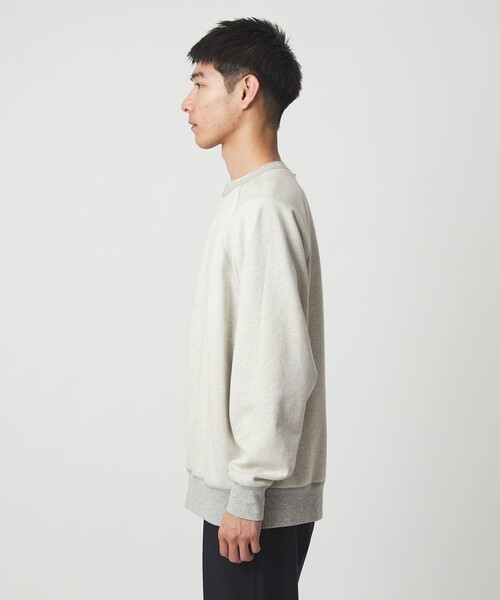 green label relaxing（グリーンレーベルリラクシング）の「リバーシブル クルーネック スウェット（スウェット・メンズ・ブラック/グレー系・L/S/XL/M）」の15枚目の写真