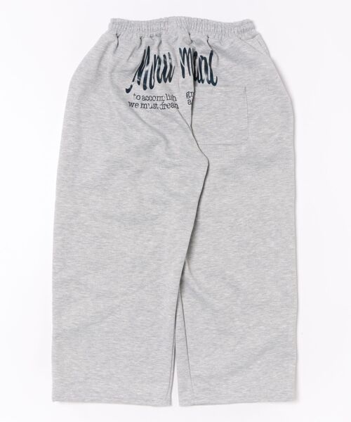 ViViDAY（ビビデー）の「【裏起毛】バックプリントスウェットパンツ（スウェットパンツ・レディース・グレー/ブラック・M）」の16枚目の写真