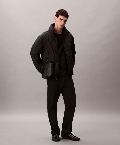 Calvin Klein(カルバン・クライン)の「クロスボディバッグ - ジップミニショルダーバッグ(ショルダーバッグ・メンズ・ブラック・FREE)」の6枚目の写真