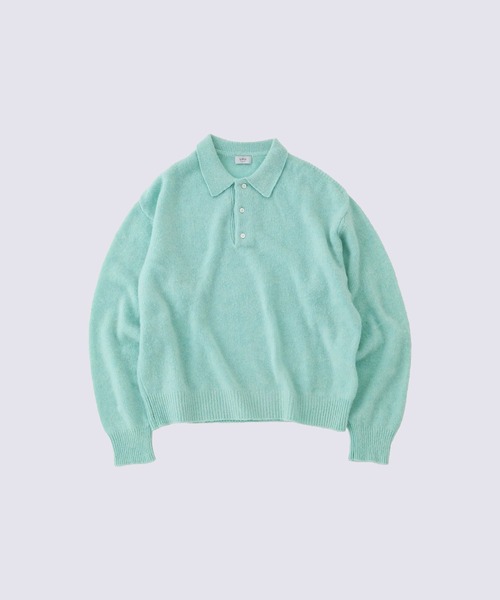 URU TOKYO】KNIT POLO（ニット/セーター）｜URU TOKYO（ウルトーキョー