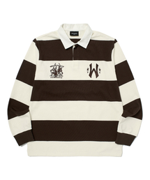 BOUTIQUE RUGBY PIQUE (BROWN)